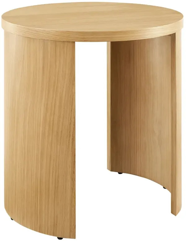 Aspect Round Wood End Table by Modway