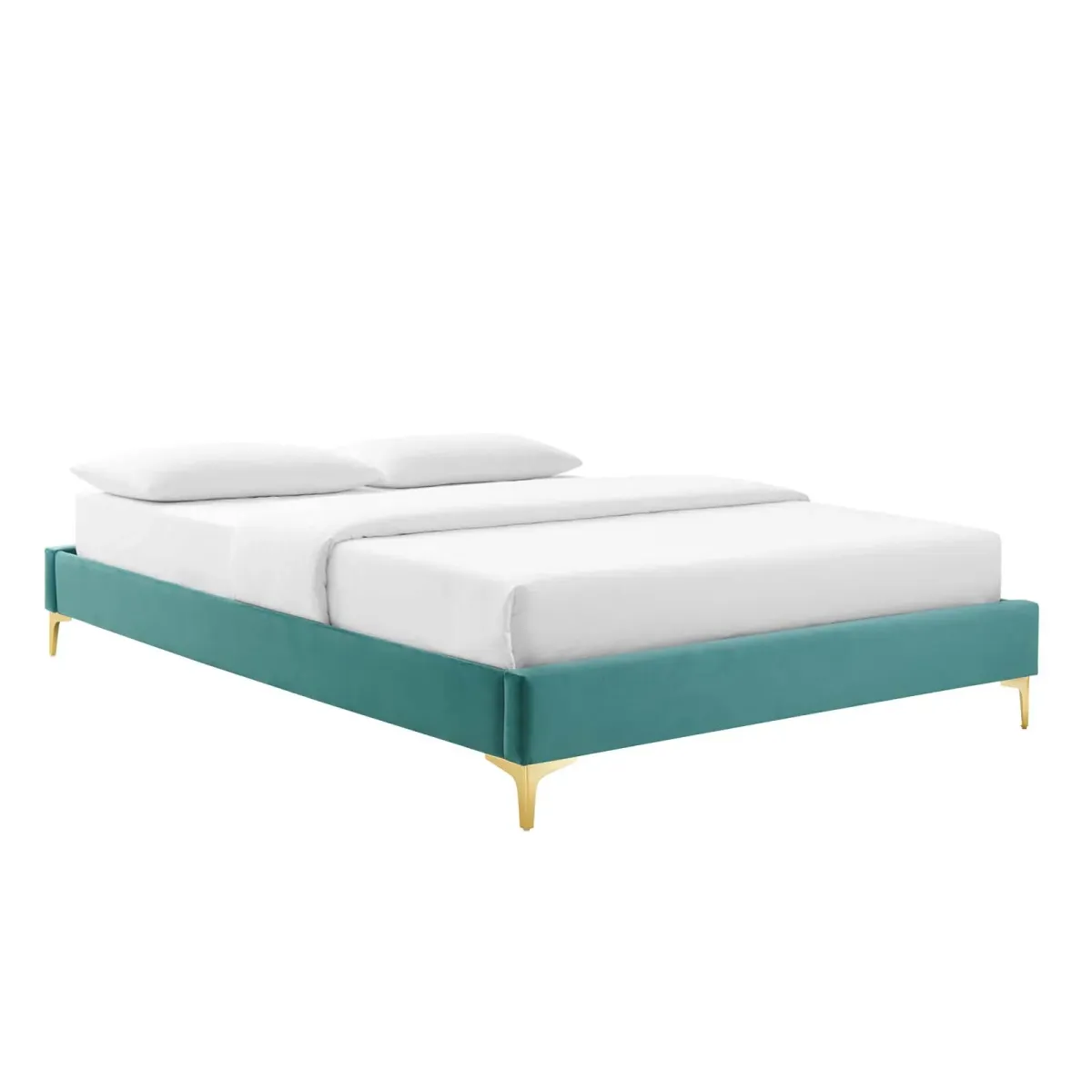 Sutton King Performance Velvet Bed Frame