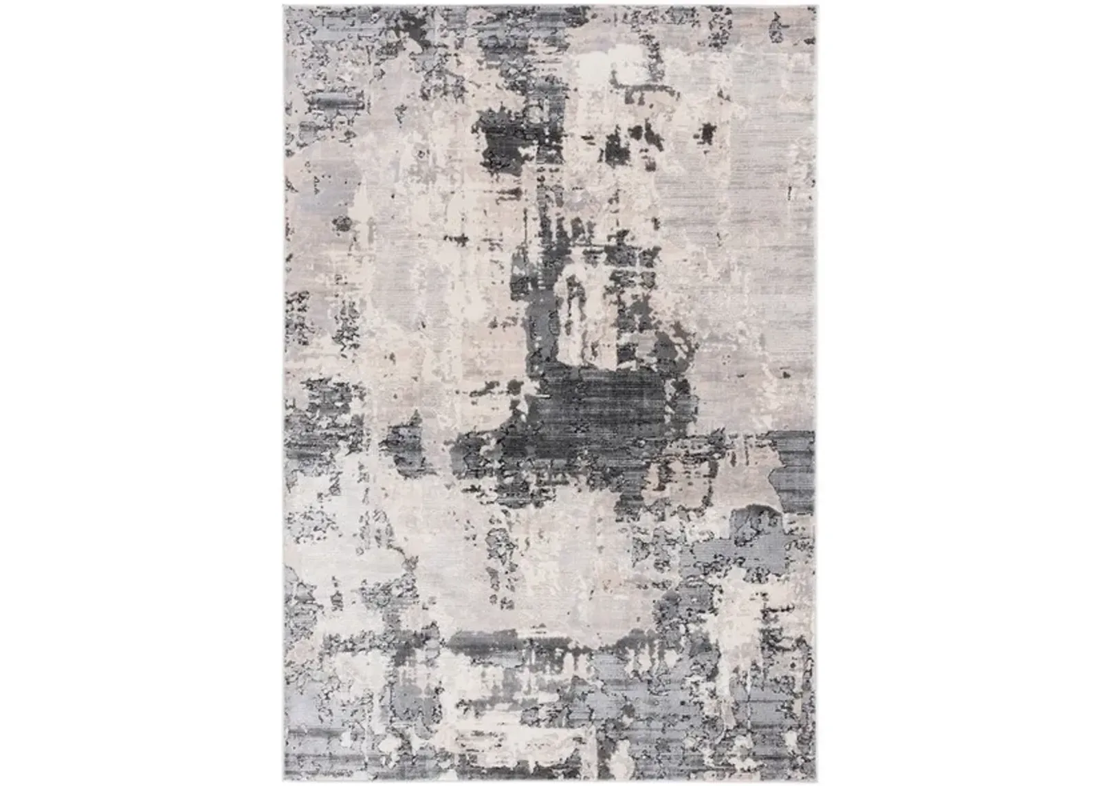 WHISPER 820 Grey  4' X 6' Small Rectangle Rug