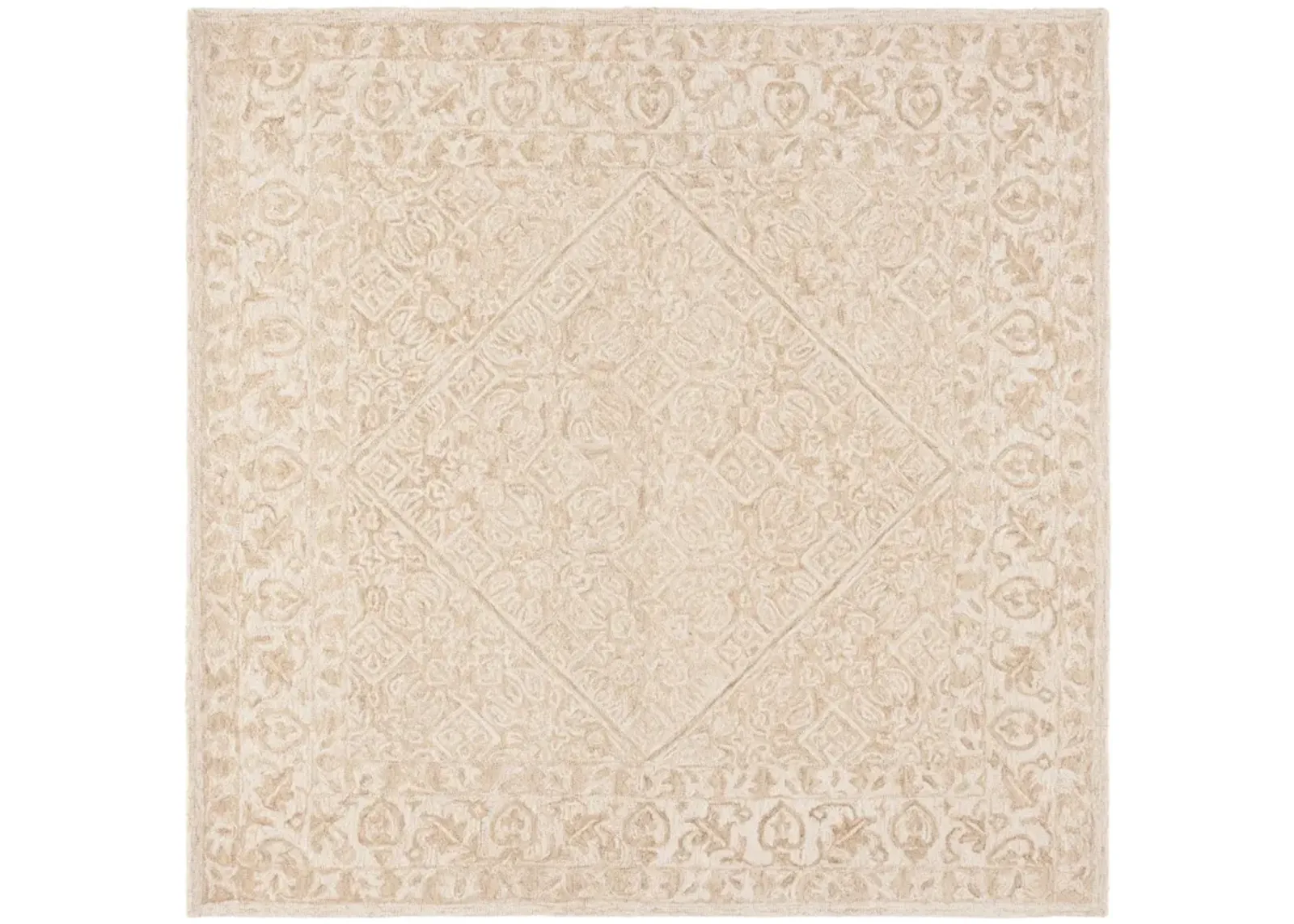 DIP DYE 151 LIGHT BEIGE  7' x 7' Square Square Rug