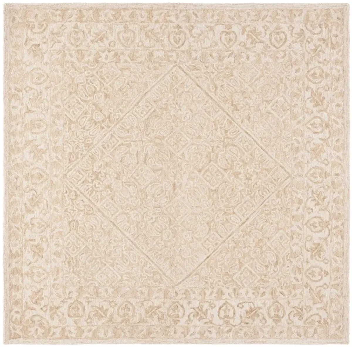 DIP DYE 151 LIGHT BEIGE  7' x 7' Square Square Rug