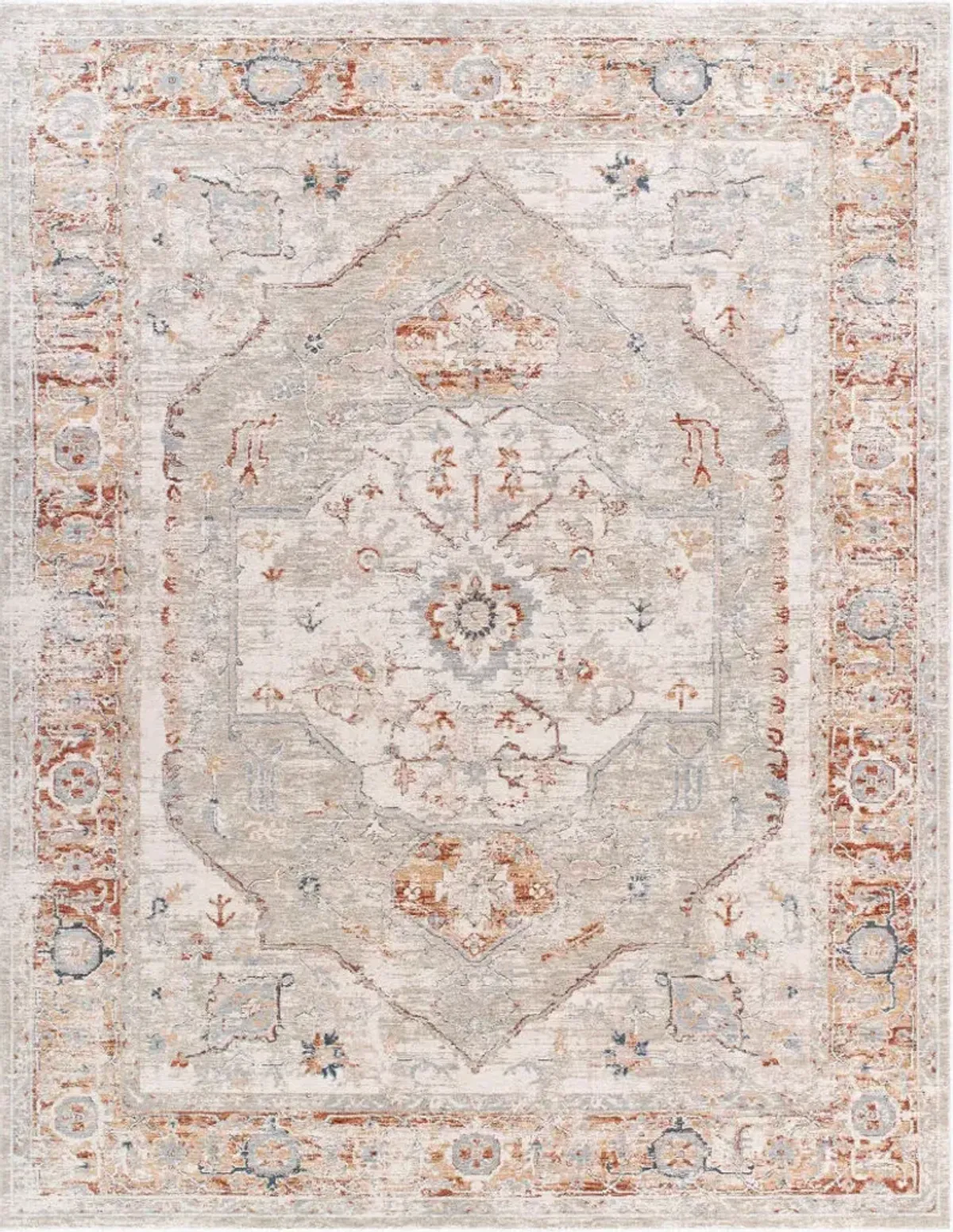 Poem 6'7" x 6'7" Machine Woven Rug