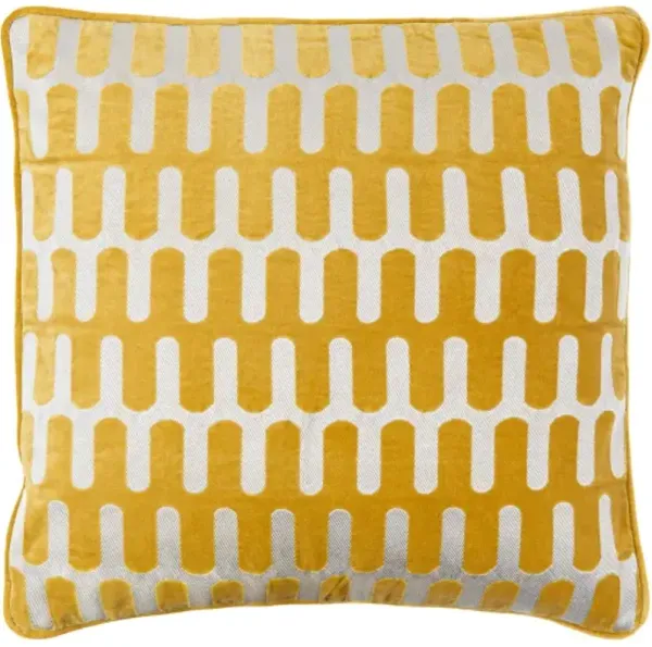 Connecticut CIU-006 20"L x 20"W Accent Pillow