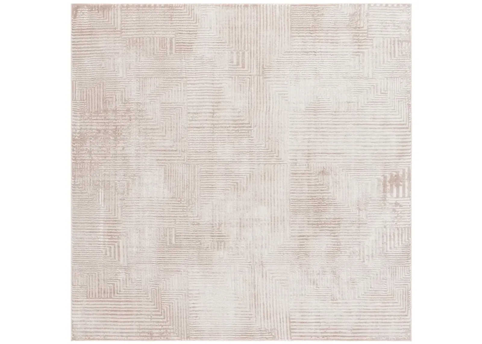 ETERNAL 240 IVORY  6'-7' x 6'-7' Square Square Rug