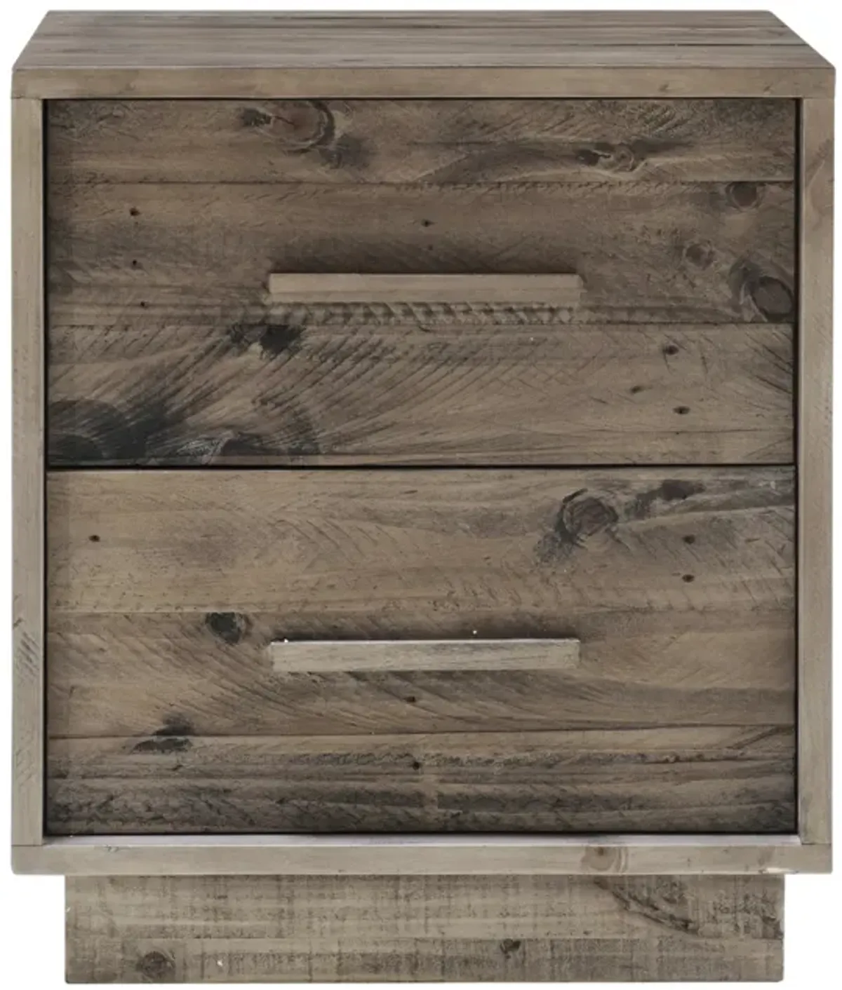 Nevada Nightstand - Dark Driftwood