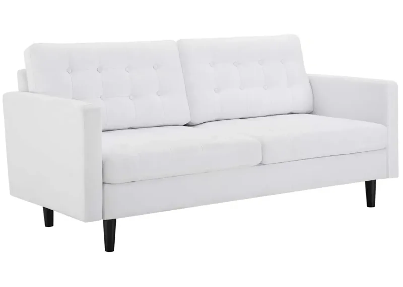 Exalt Tufted Fabric Sofa