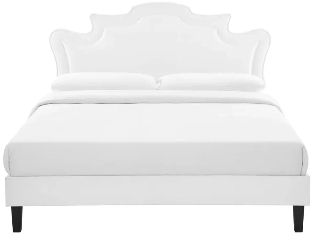 Neena Performance Velvet King Bed