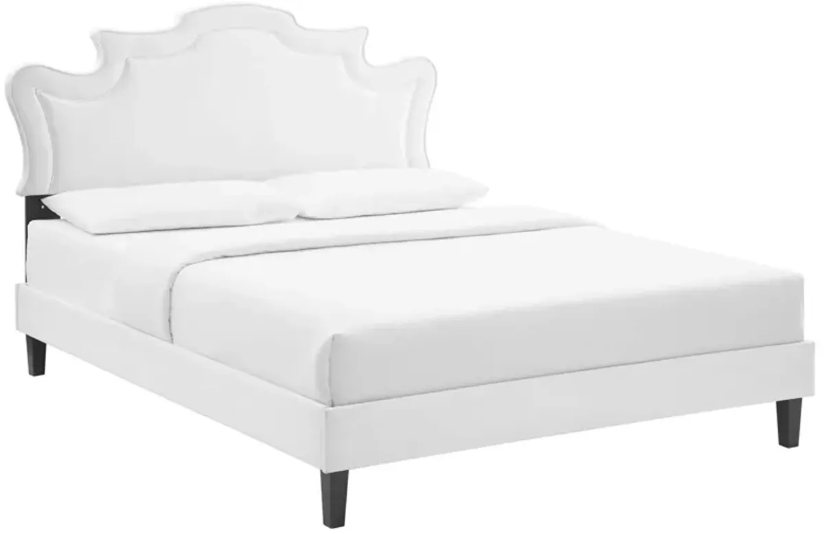 Neena Performance Velvet King Bed