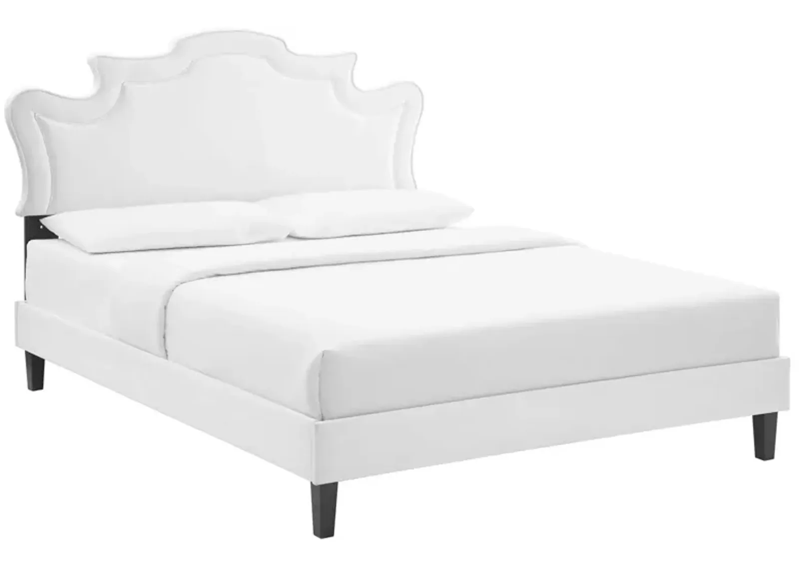 Neena Performance Velvet King Bed