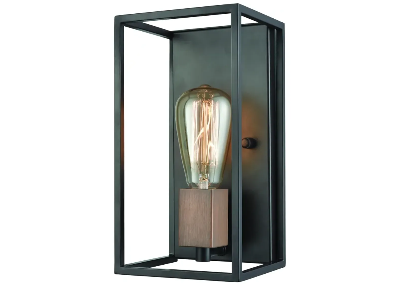 Rigby 11" High 1-Light Sconce - Oil Rubbed Bronze