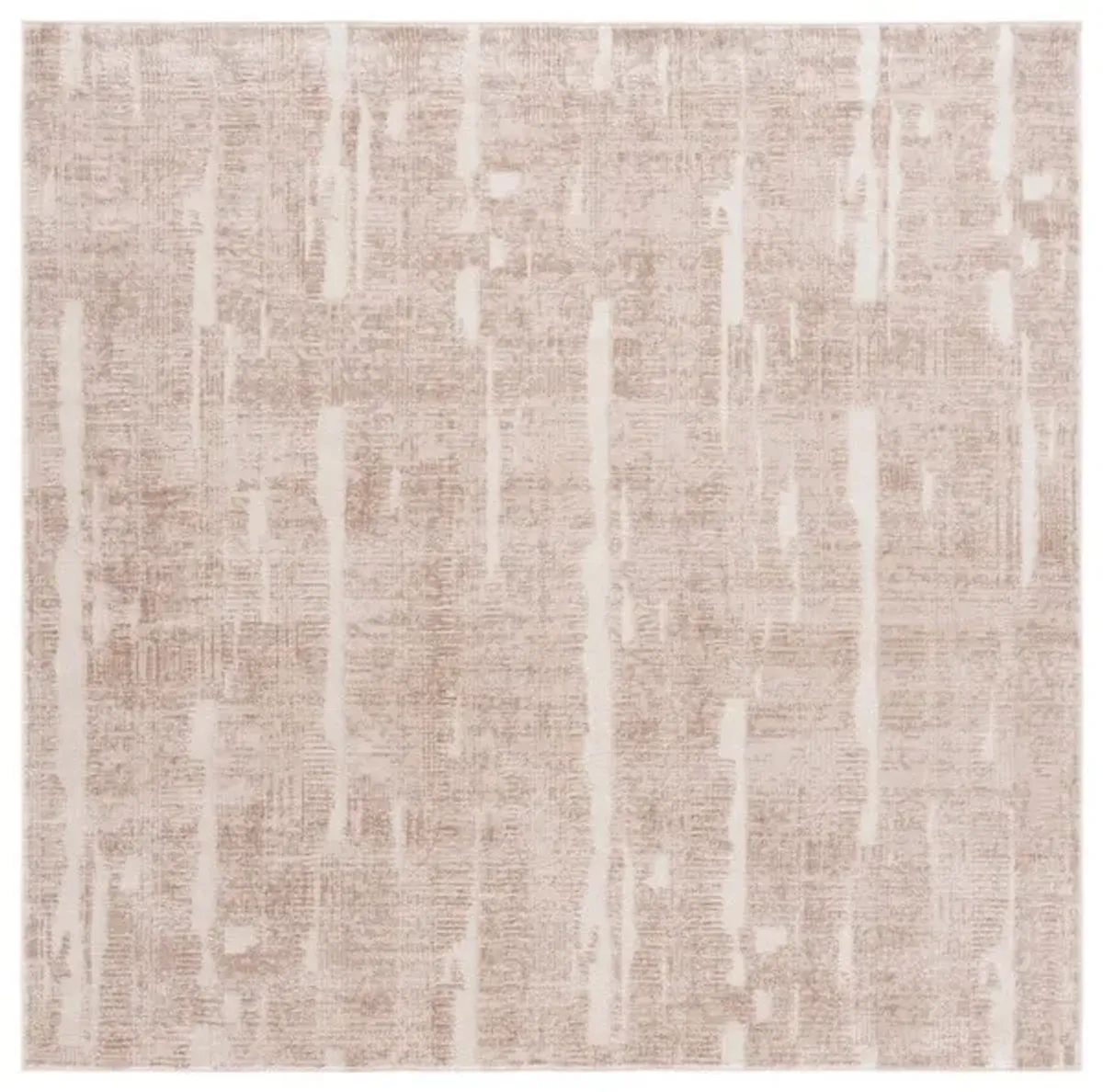 WHISPER 816 Beige 6'-7' X 6'-7' Square Square Rug