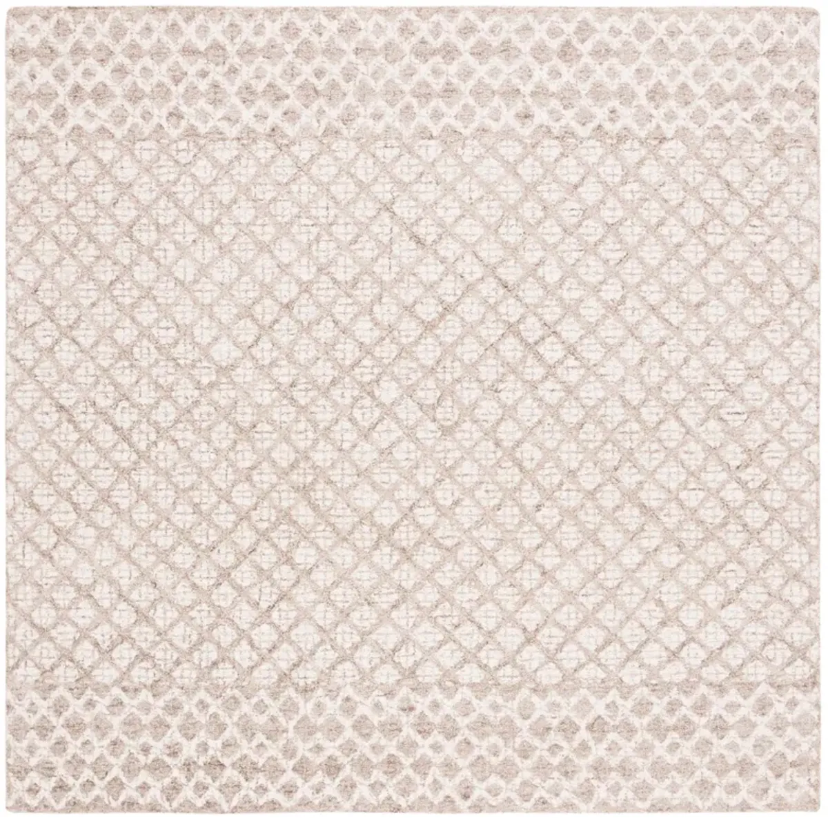 ABSTRACT Hand Tufted 6' x 6' Square area rug