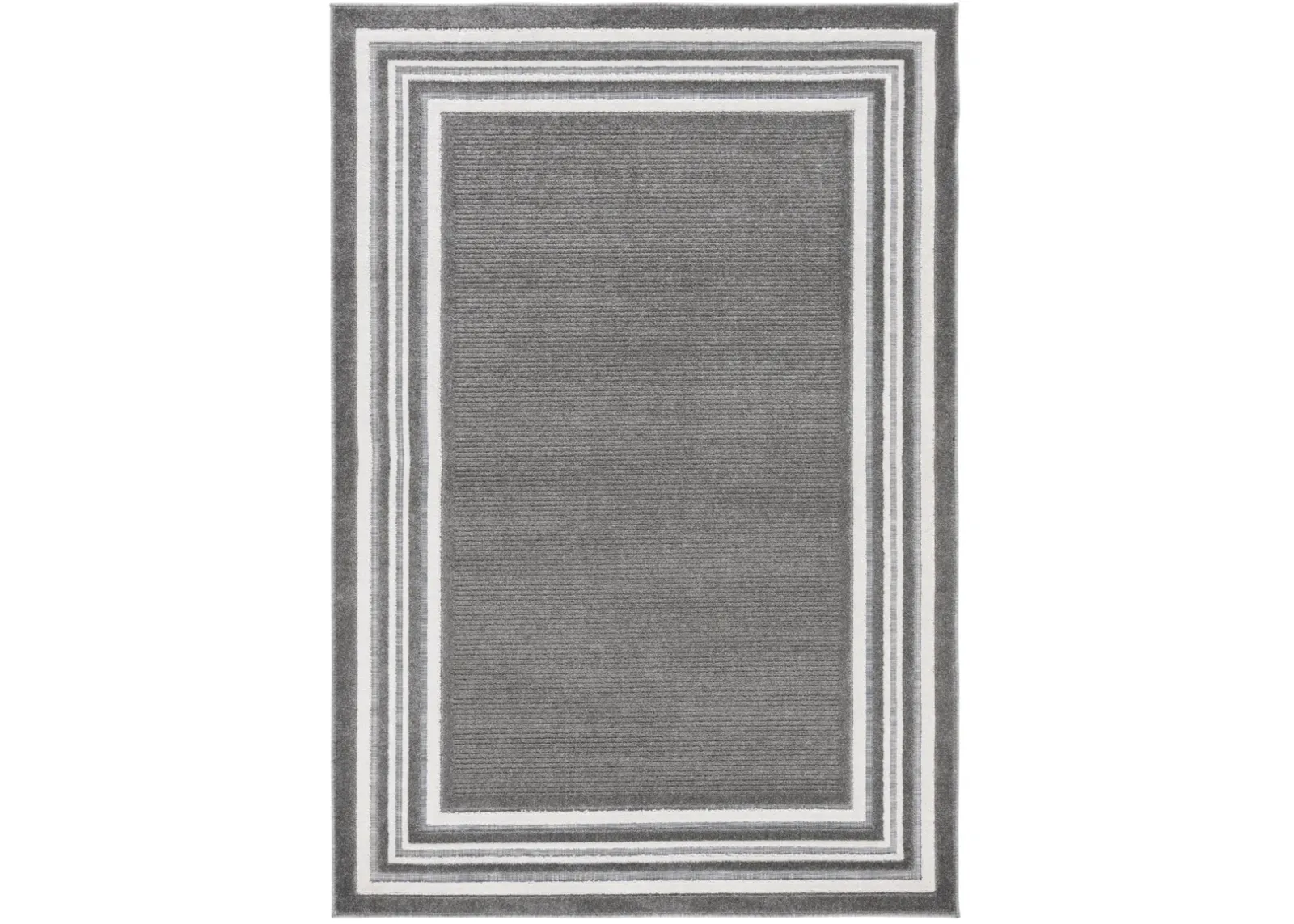 CABANA 634 GREY  5'-3' x 7'-6' Medium Rectangle Rug