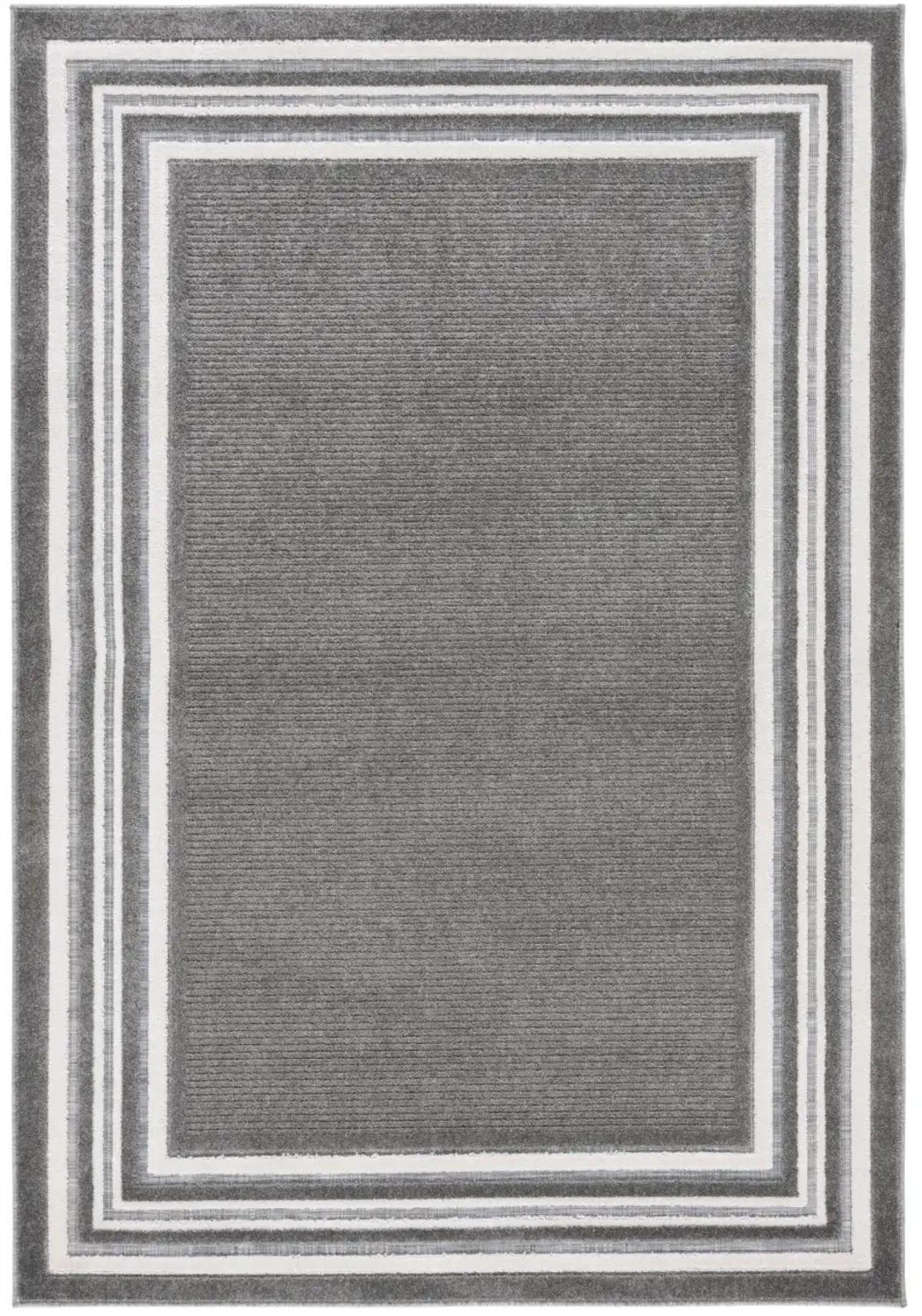 CABANA 634 GREY  5'-3' x 7'-6' Medium Rectangle Rug