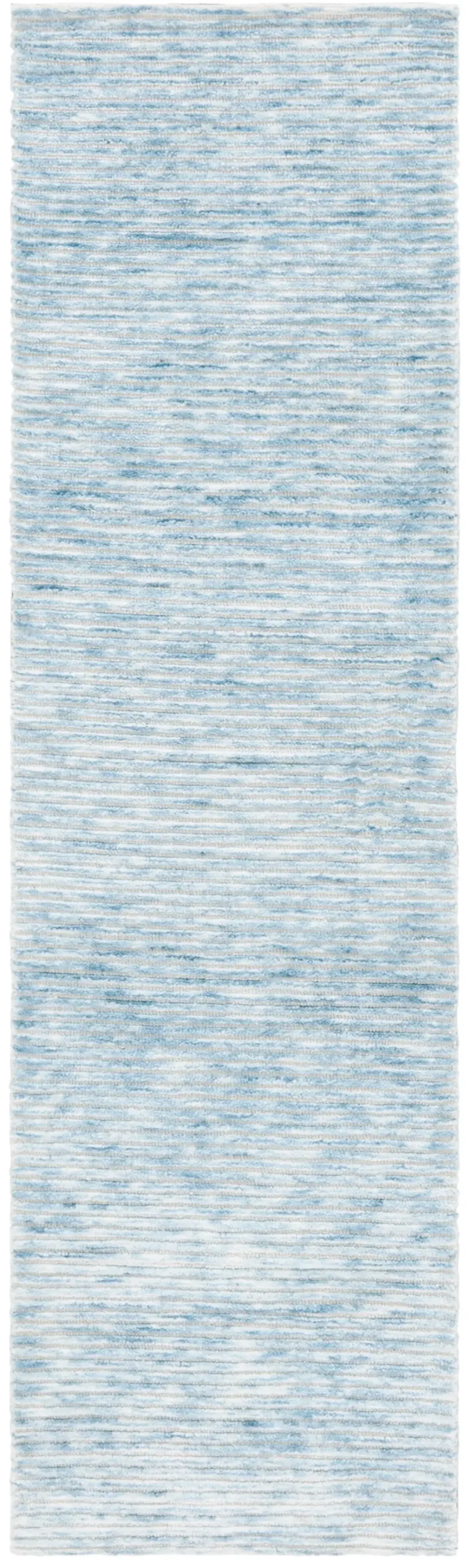 AUDREY 101 BLUE  2'-3' x 8' Runner Rug