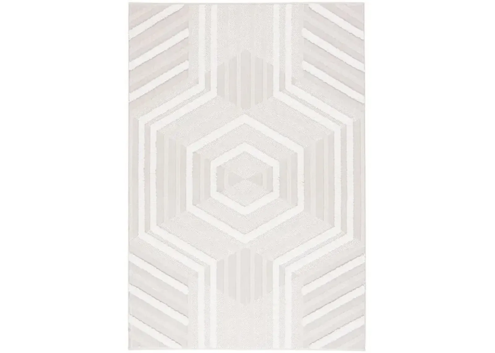 TRENDS 114 Beige 4' X 6' Small Rectangle Rug