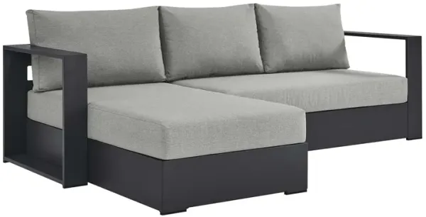 Tahoe 2-Piece Outdoor Patio Powder-Coated Aluminum Left-Facing Chaise Sectional Sofa Set by Modway