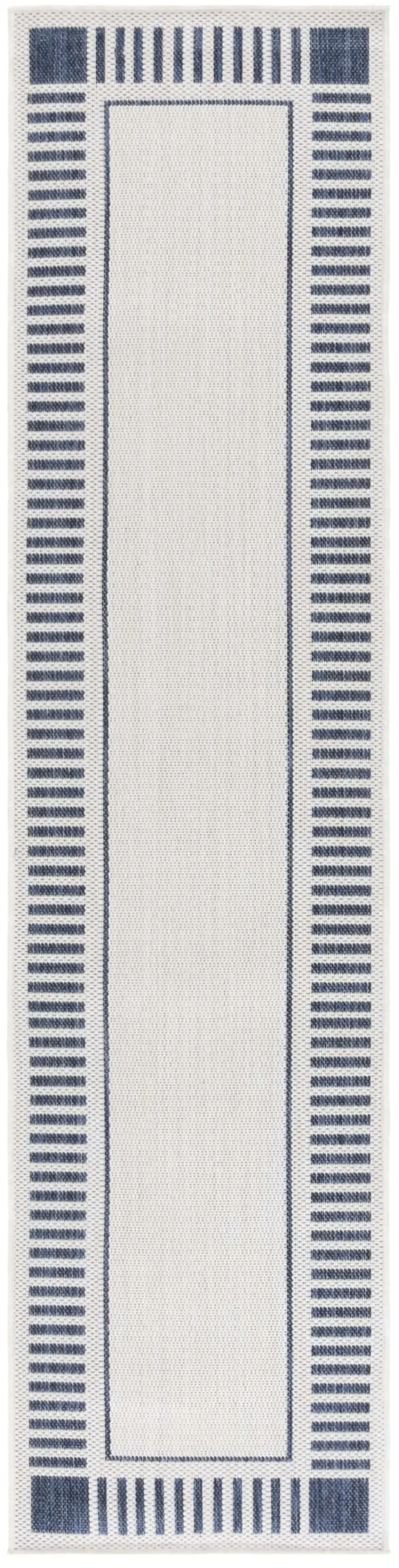 BEACH HOUSE 420 IVORY  2' x 8' Runner Rug