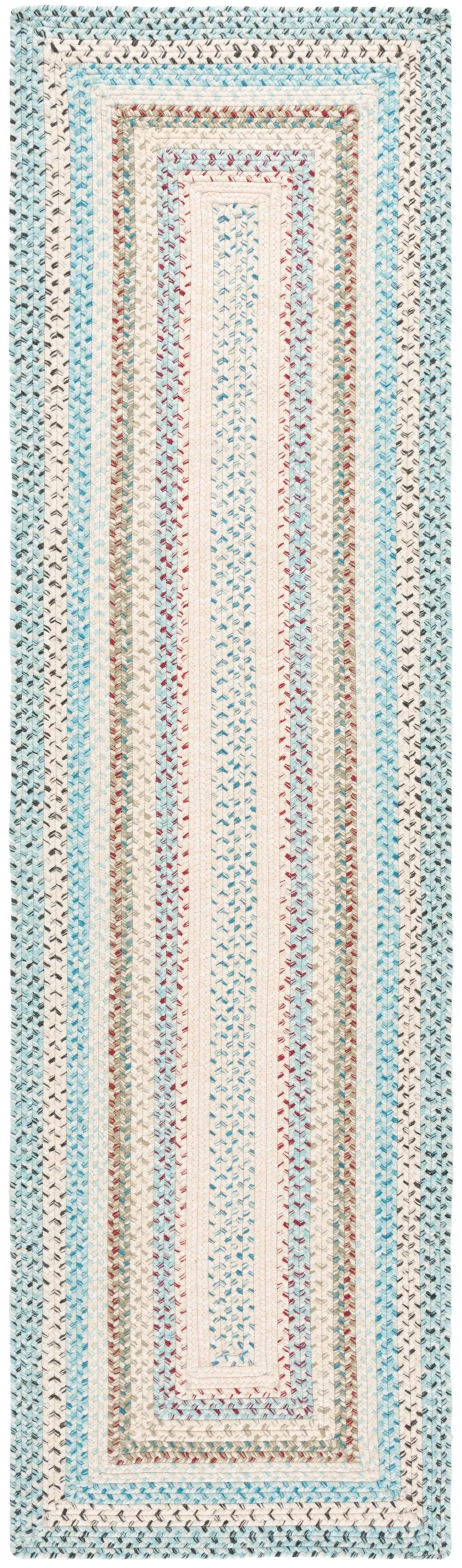 BRAIDED Hand Woven 2'-3' x 8' runner