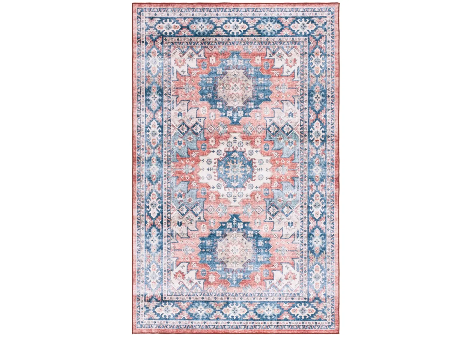 ARIZONA 512 BLUE  9' x 12' Large Rectangle Rug