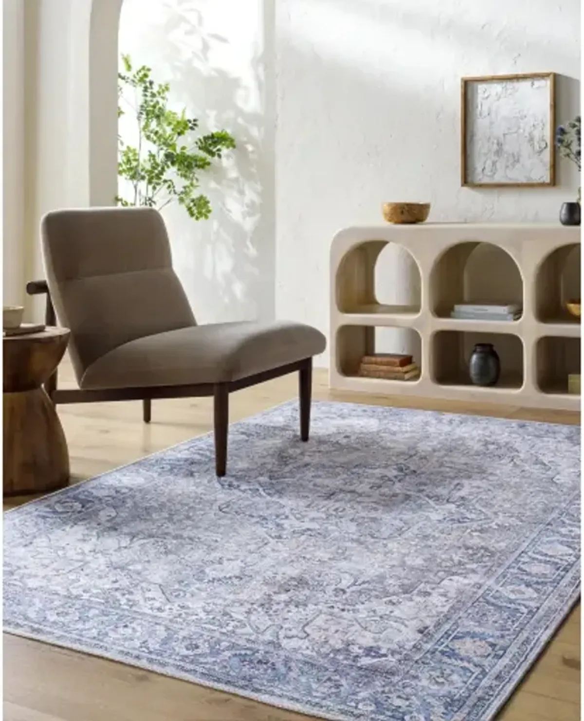 Georgina GOR-2303 2'7" x 12' Machine Woven Rug