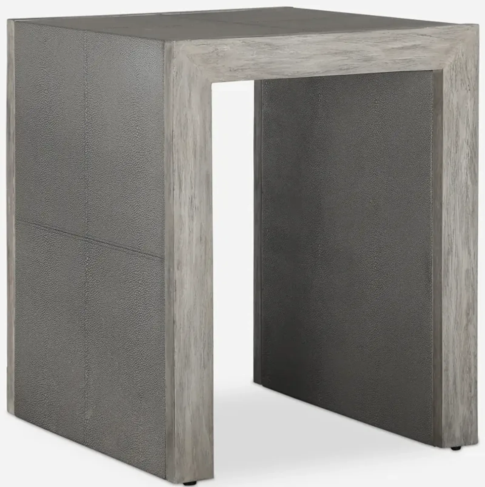 Aerina Modern Gray End Table