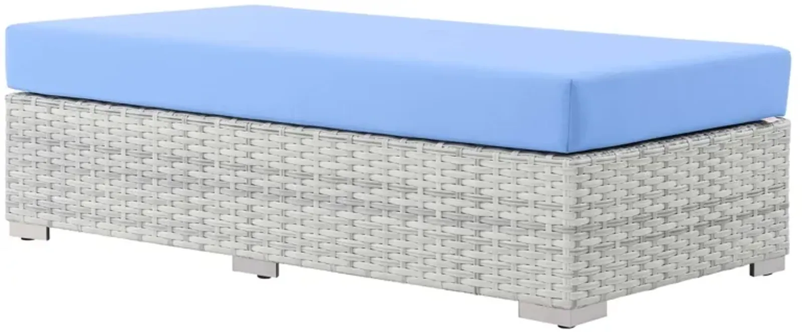 Convene Outdoor Patio Rectangular Ottoman