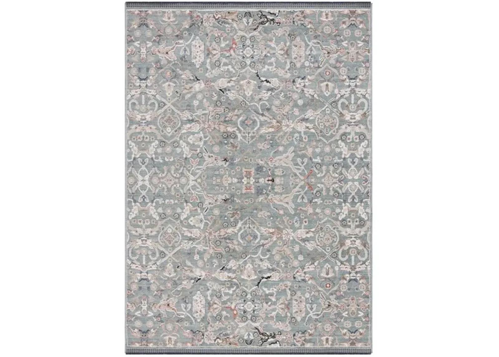 VIVALDI 596 Blue  5'-3' X 7'-6' Medium Rectangle Rug