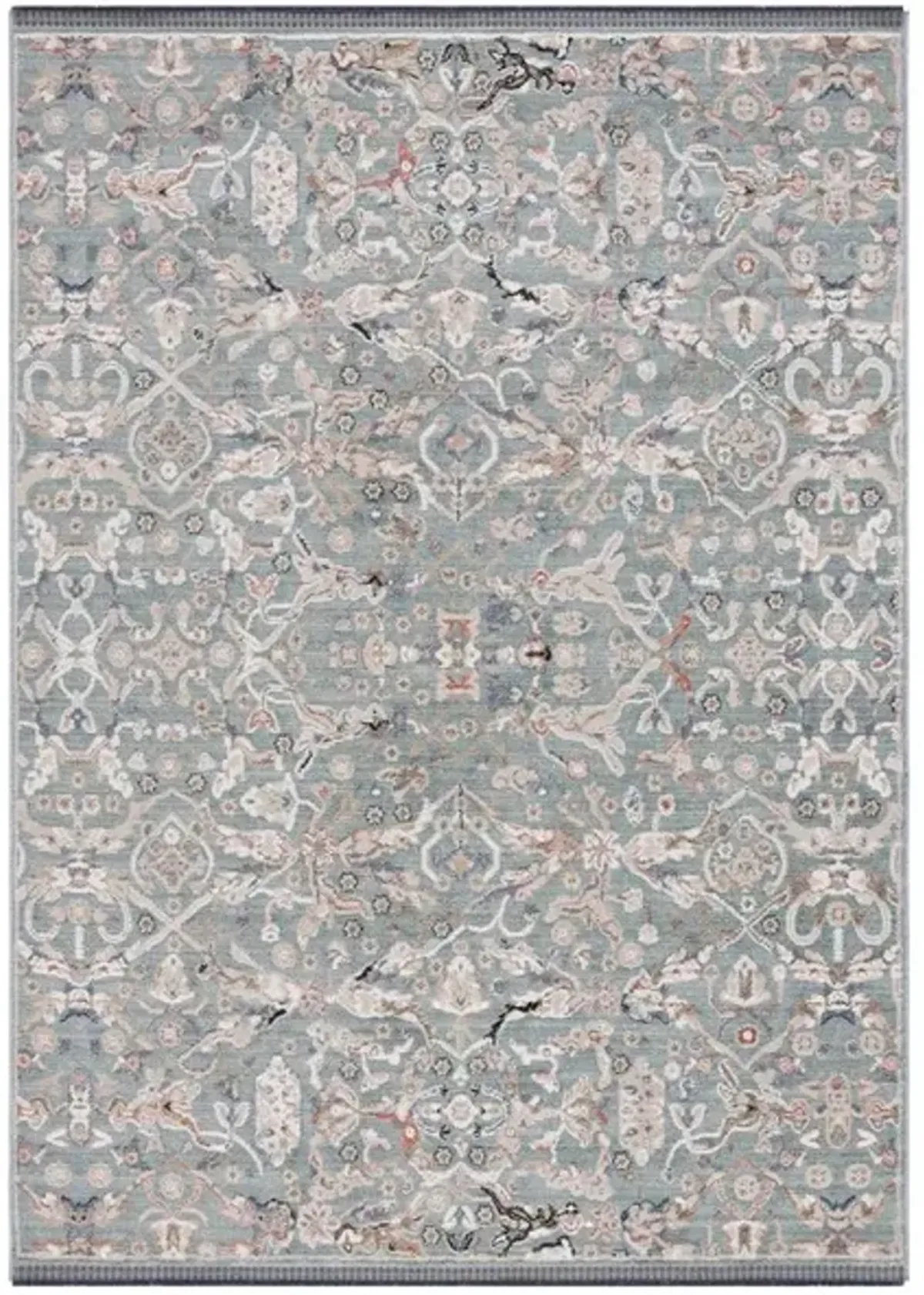 VIVALDI 596 Blue  5'-3' X 7'-6' Medium Rectangle Rug