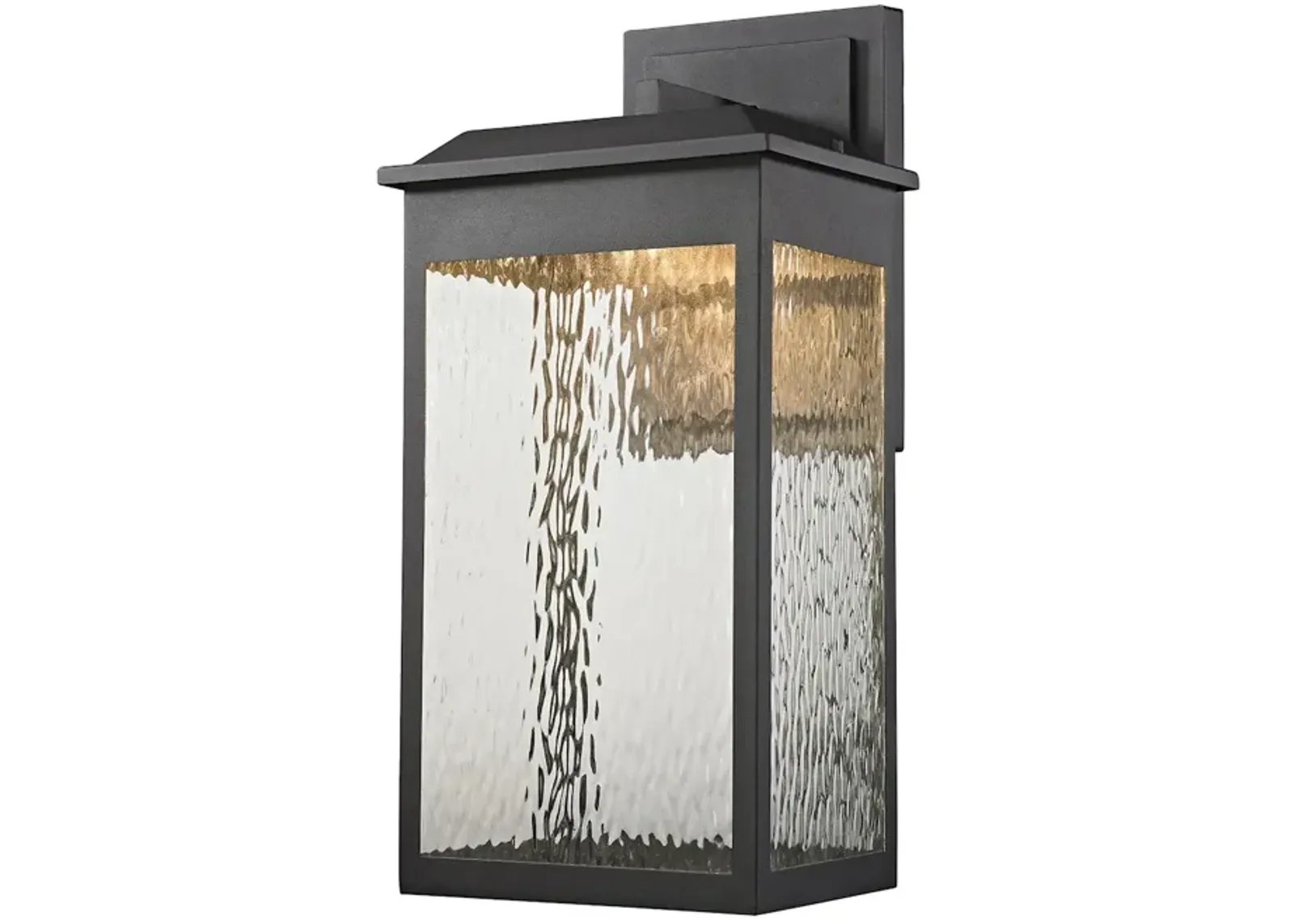 Newcastle 22" High 1-Light Outdoor Sconce - Textured Matte Black