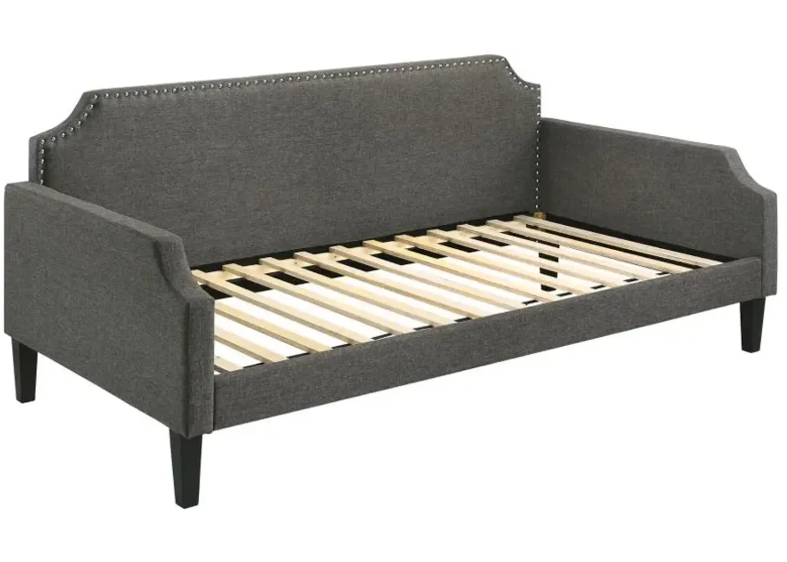 Olivia Upholstered Twin Daybed with Nailhead Trim