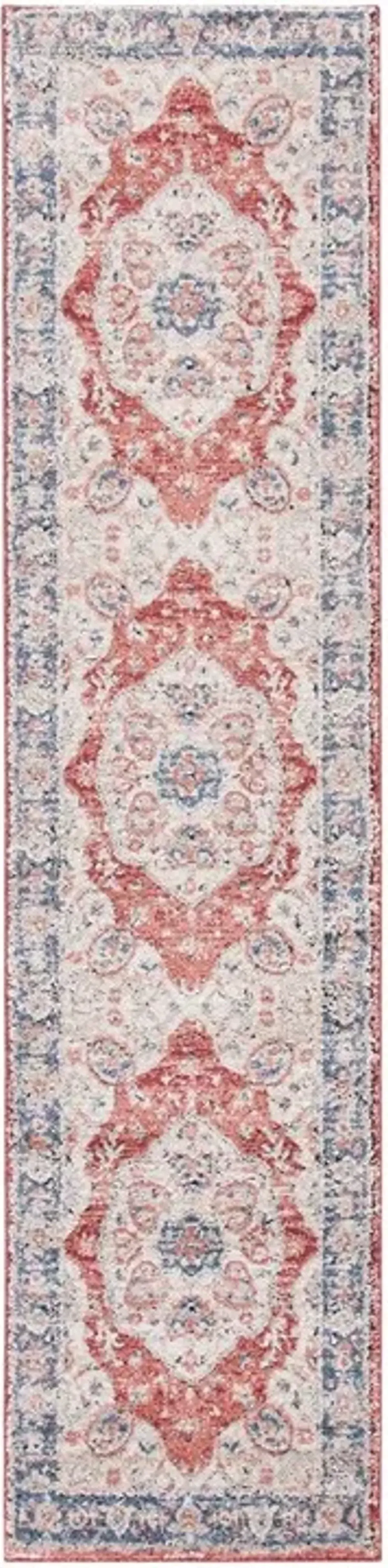 LUNA 106 Multi 2'-2' X 9' Runner Rug