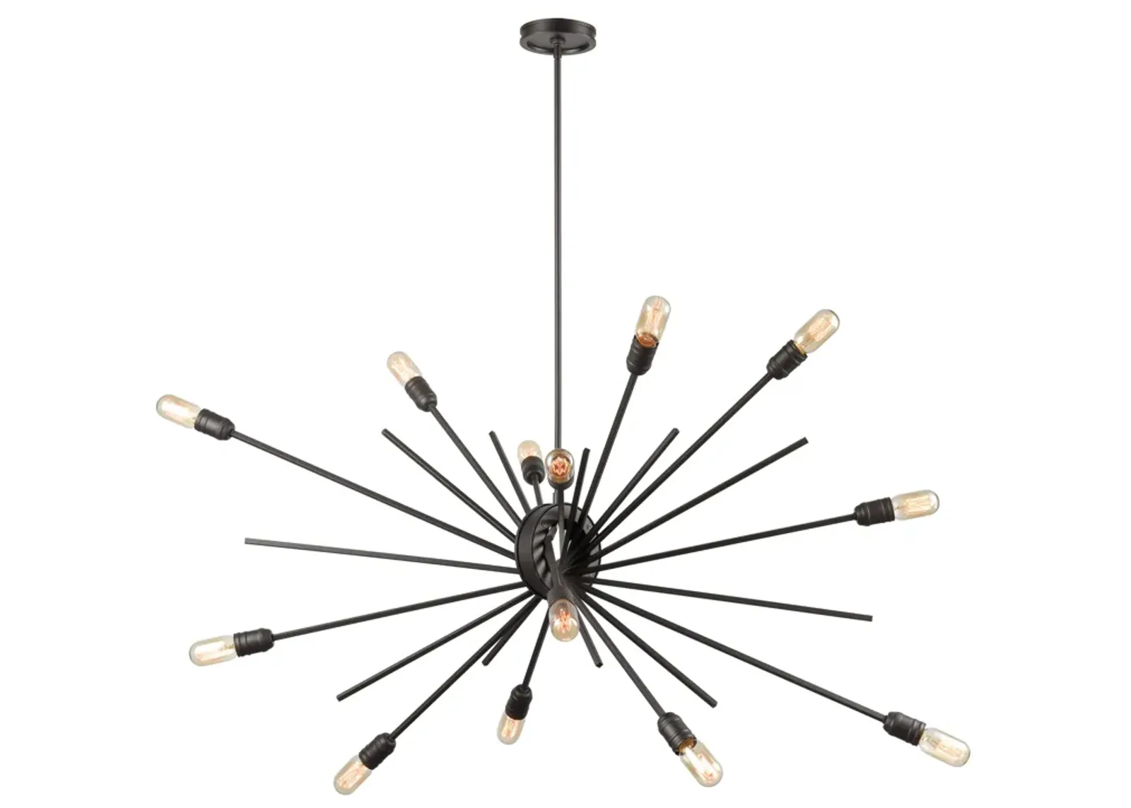 Xenia 54" Wide 14-Light Chandelier - Oil Rubbed Bronze