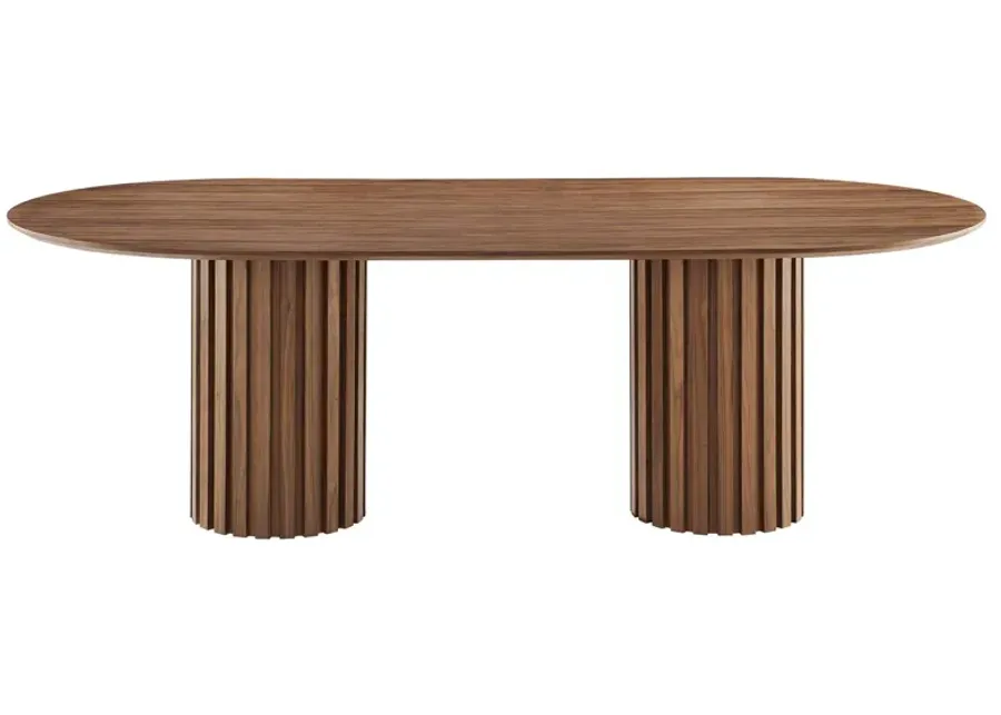 Senja 95" Oval Dining Table