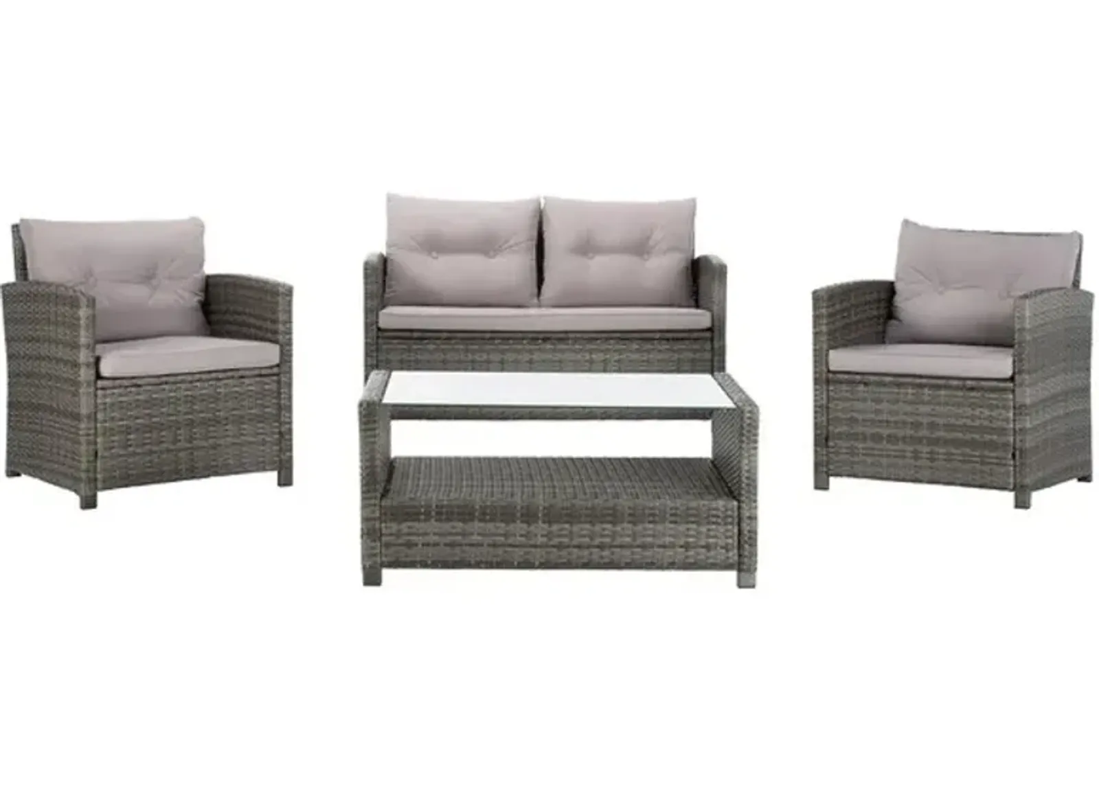 VELLOR 4PC LIVING SET