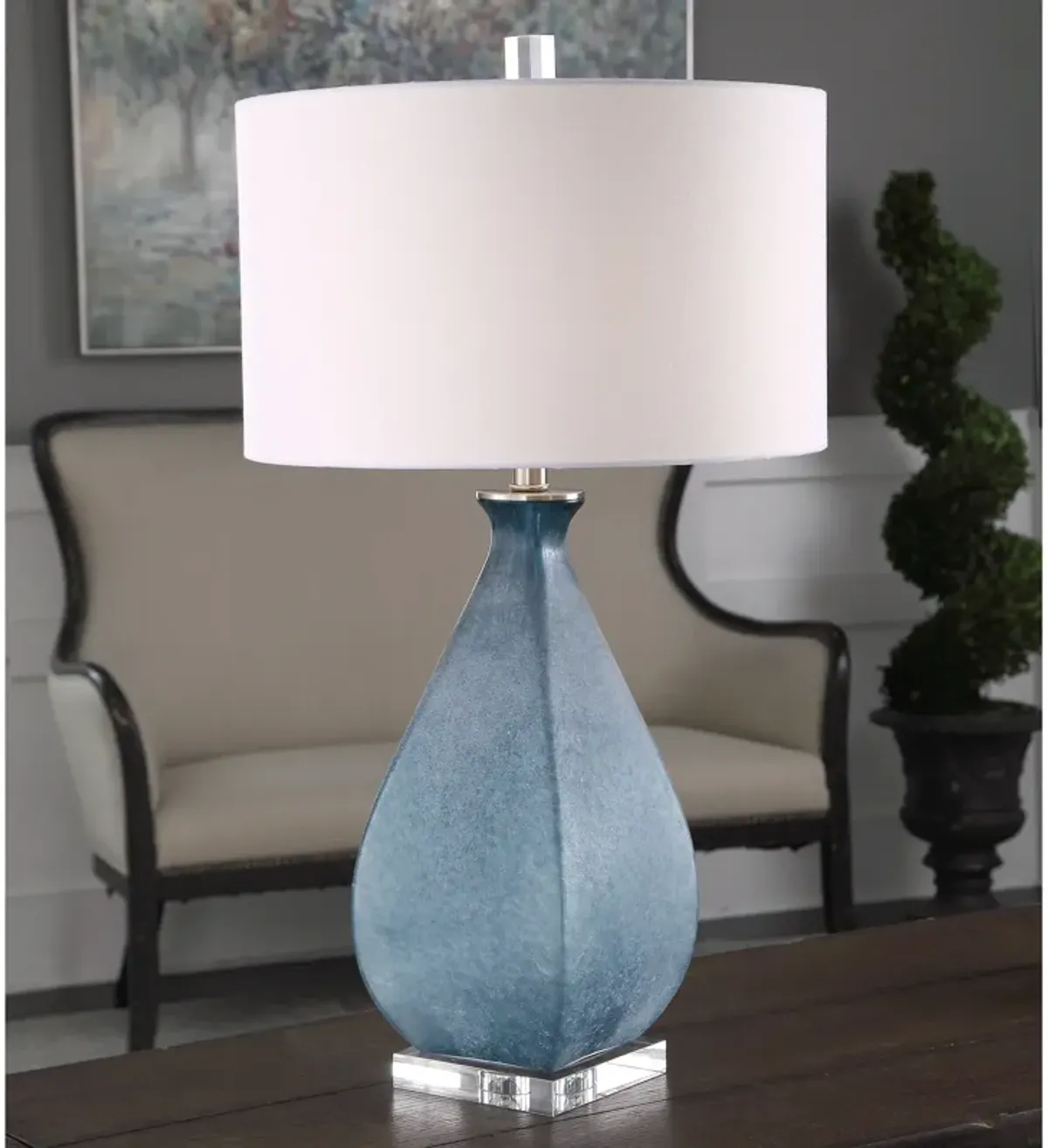 Atlantica Ocean Blue Lamp