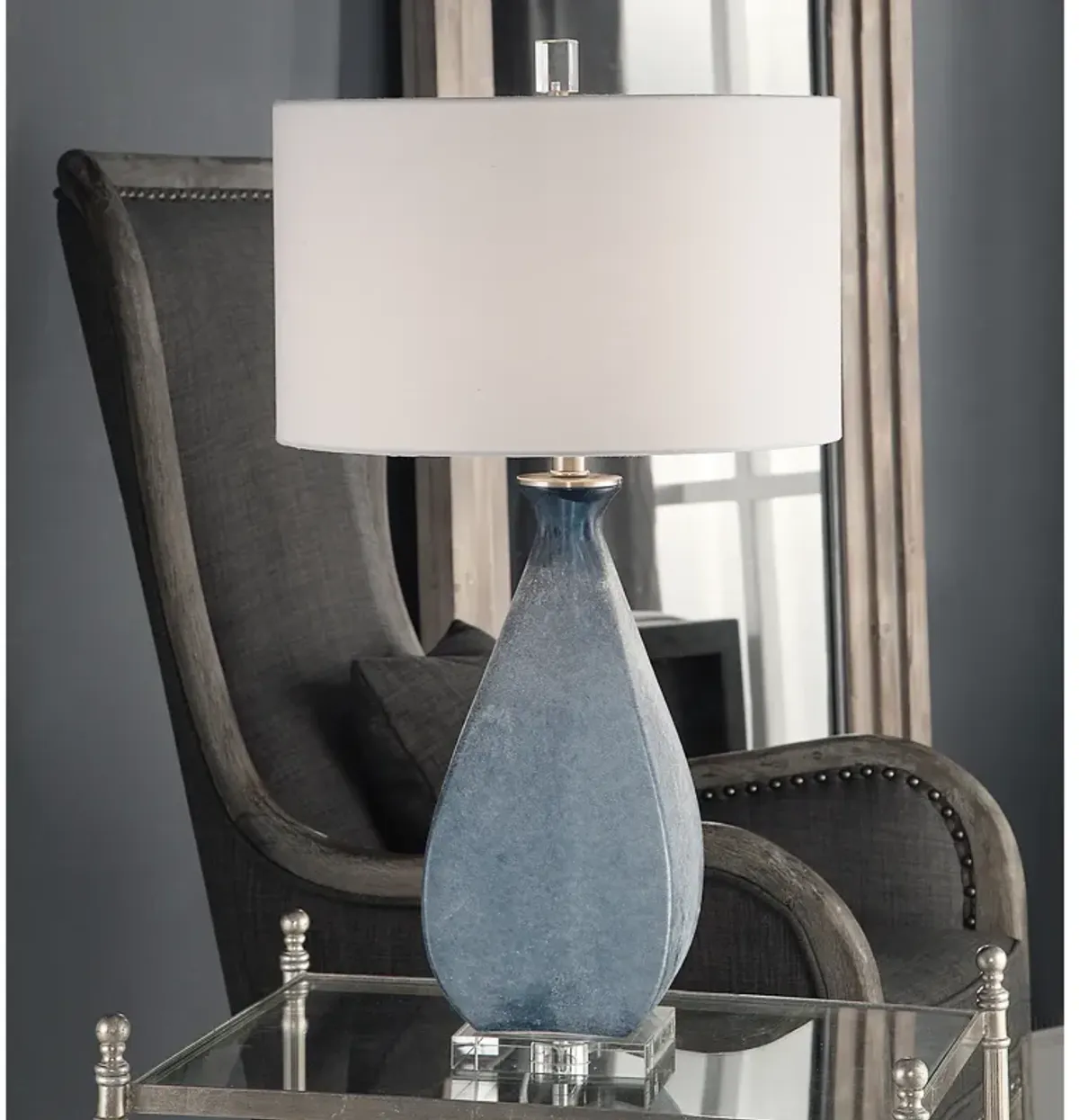 Atlantica Ocean Blue Lamp