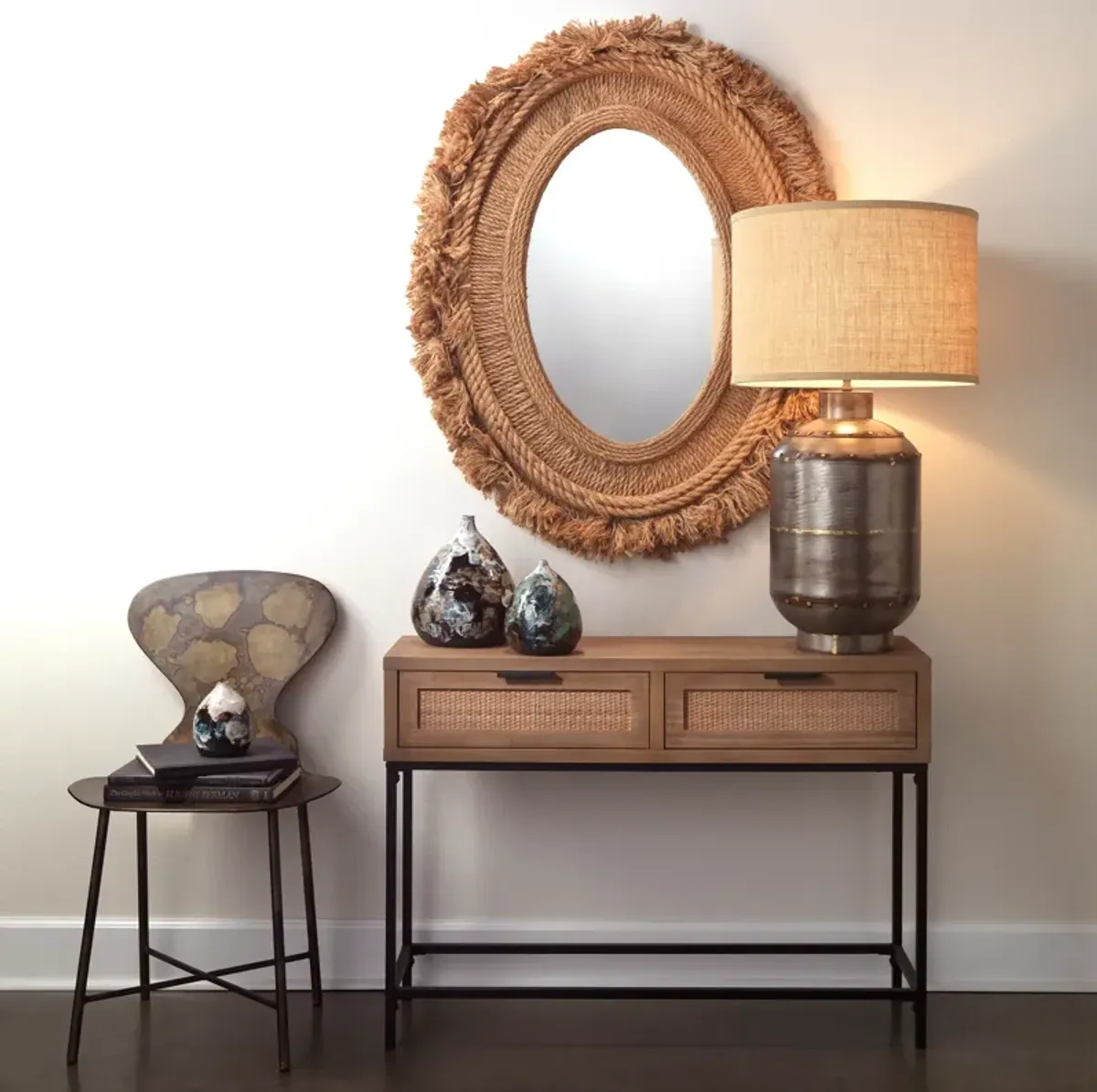 Reed Console Table