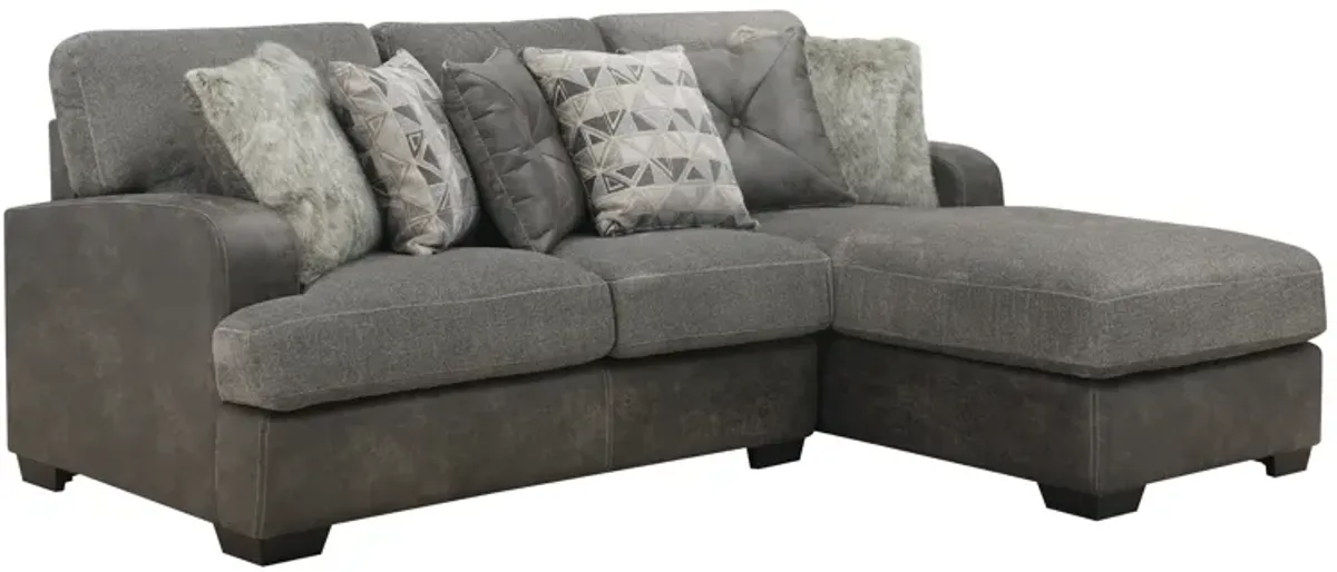 Berlin 2 Piece Right Side Facing Chaise Sectional