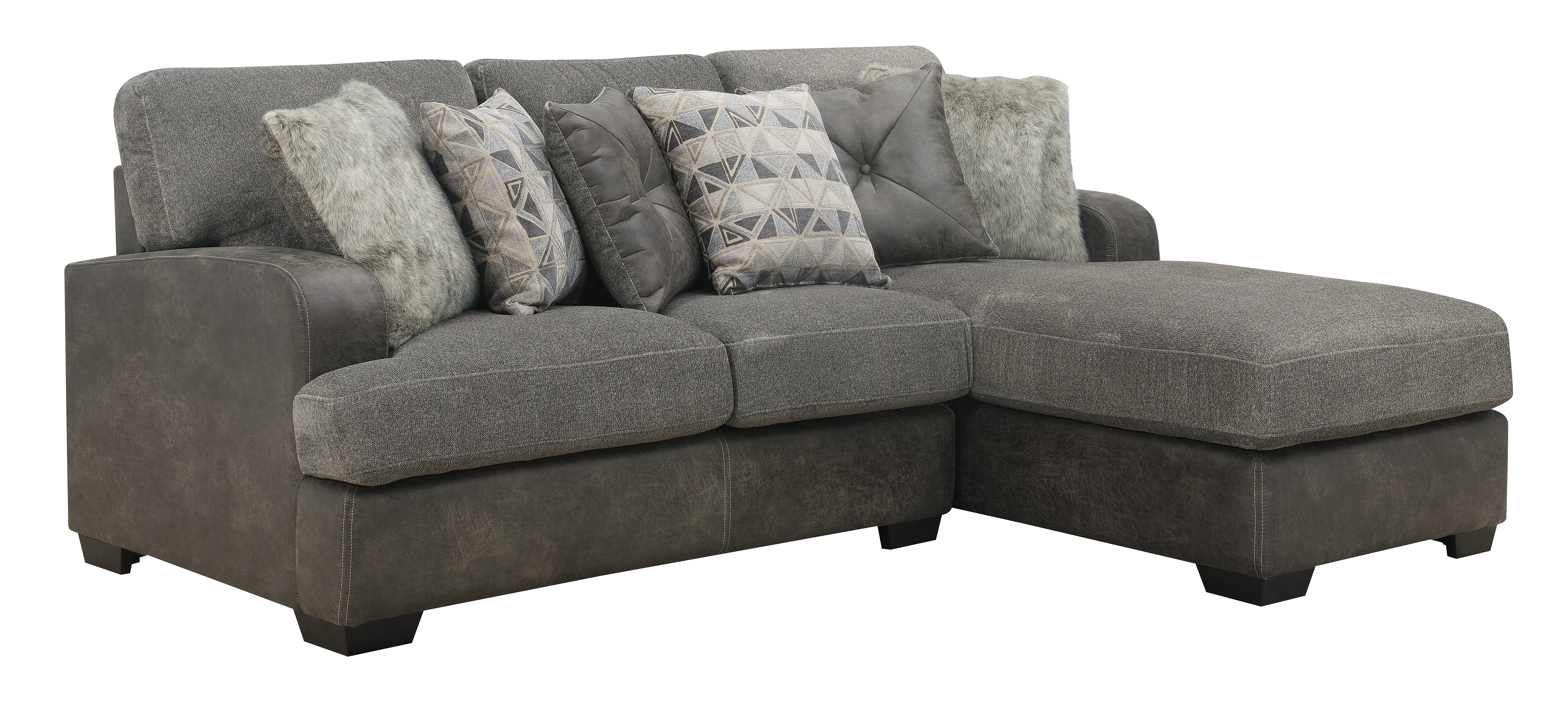 Berlin 2 Piece Right Side Facing Chaise Sectional