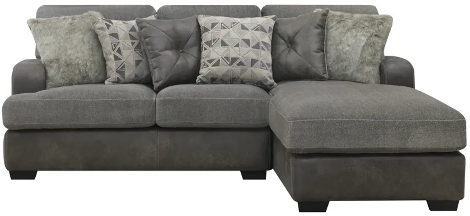 Berlin 2 Piece Right Side Facing Chaise Sectional