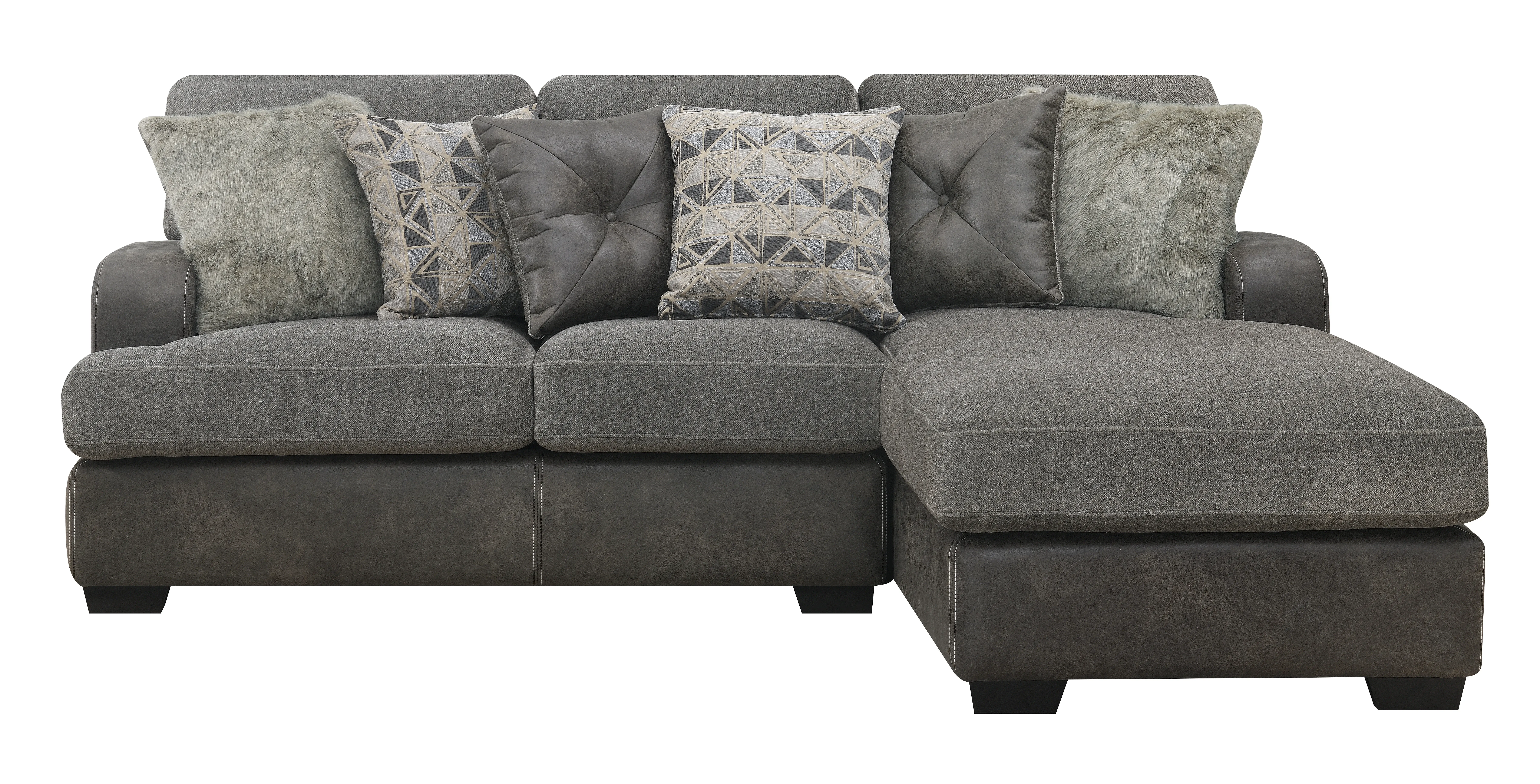 Berlin 2 Piece Right Side Facing Chaise Sectional