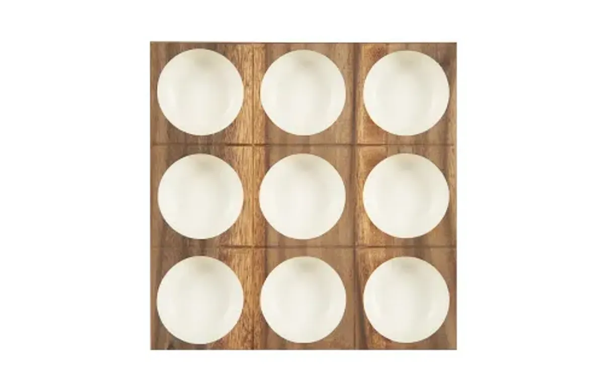 puka wall tile 3x3, white