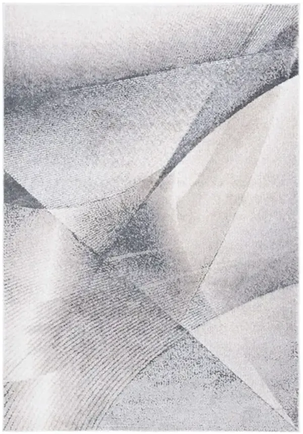 OPAL 412 Grey 9' X 12' Large Rectangle Rug