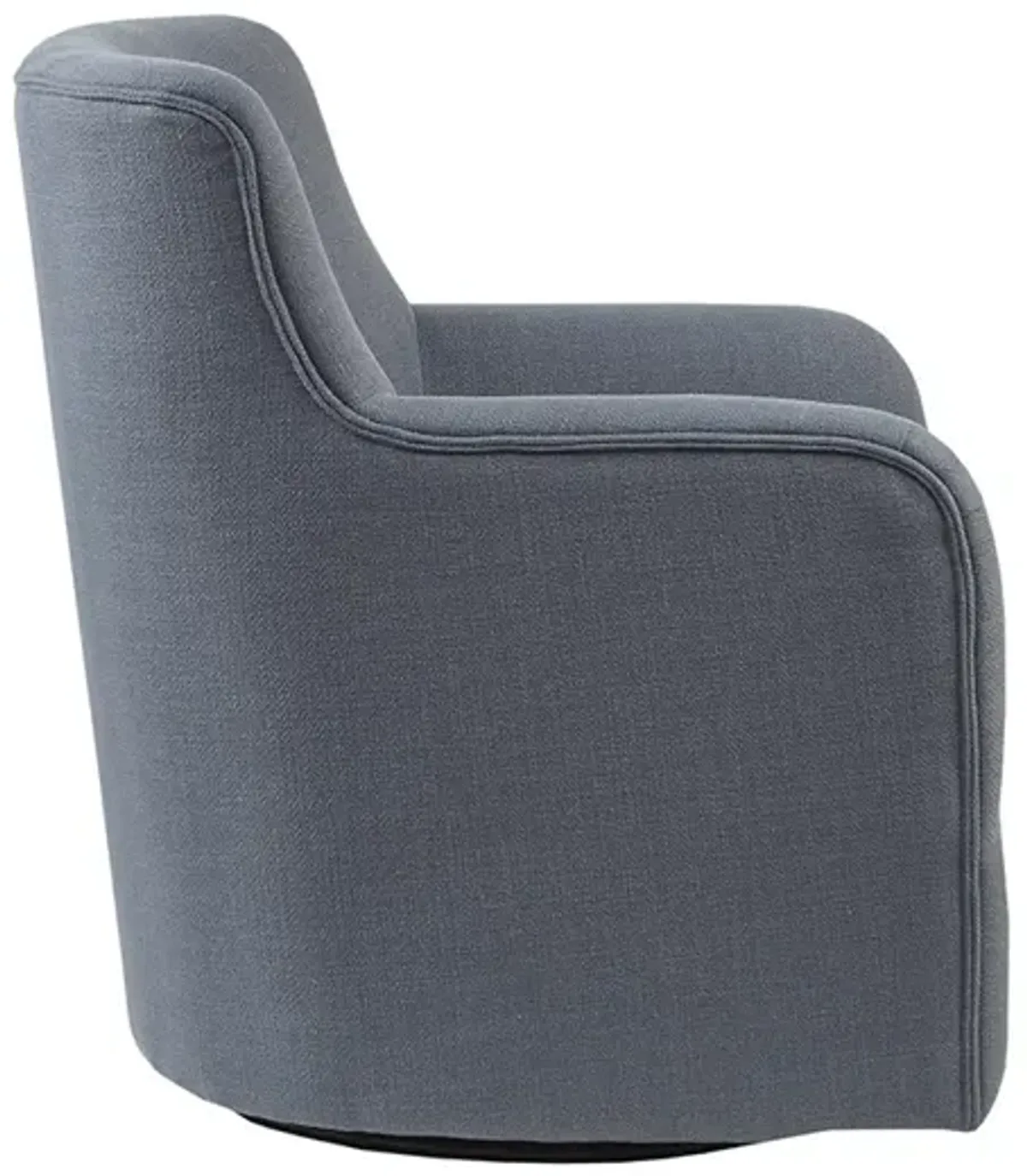 Madison Park Adele Blue Swivel Chair