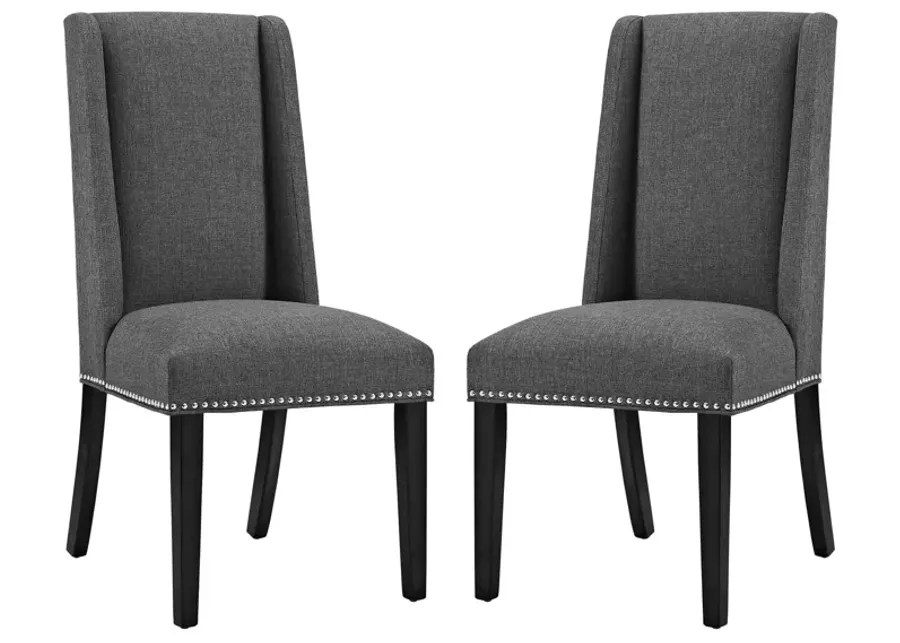 Baron Dining Chair Fabric Set of 2