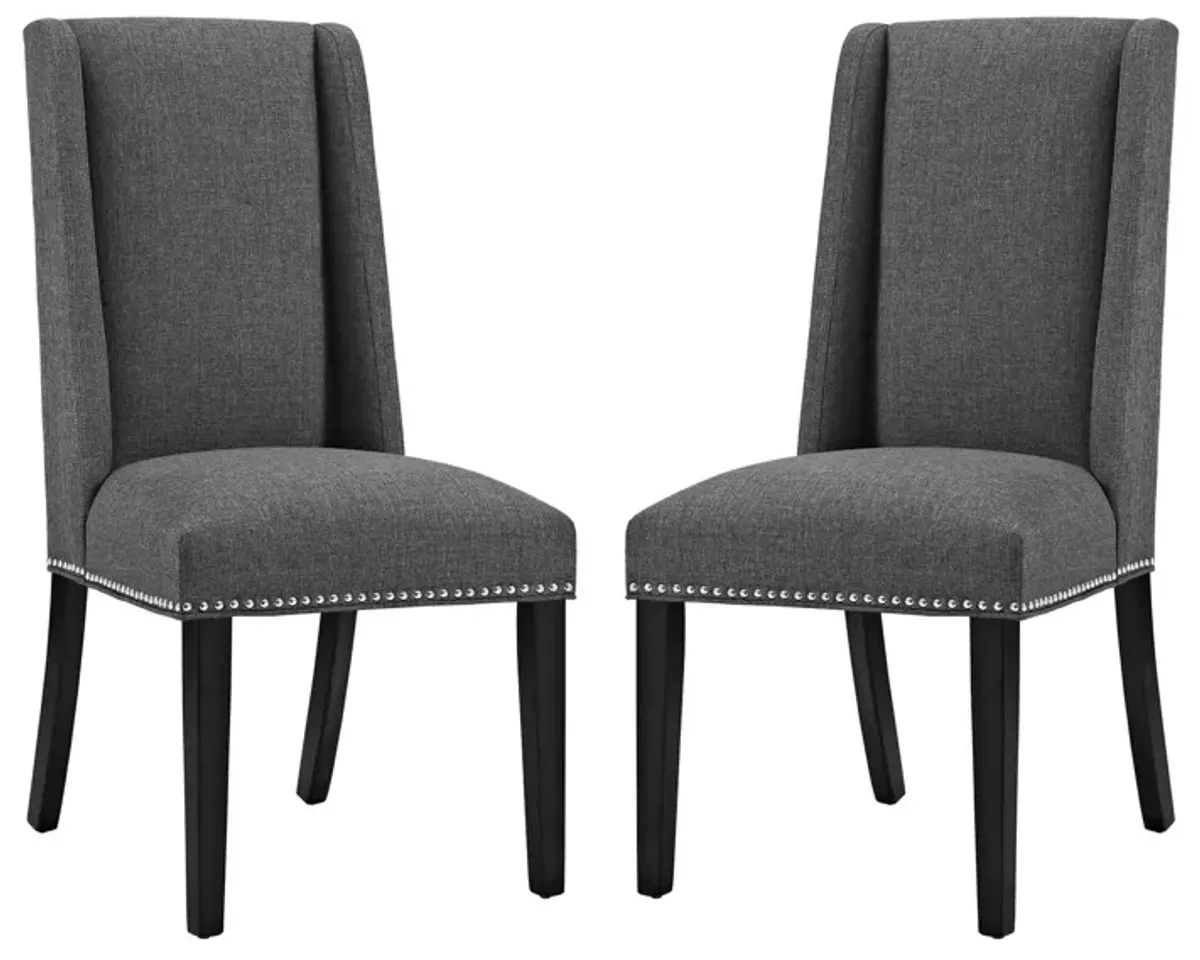 Baron Dining Chair Fabric Set of 2