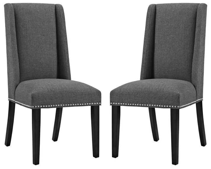 Baron Dining Chair Fabric Set of 2