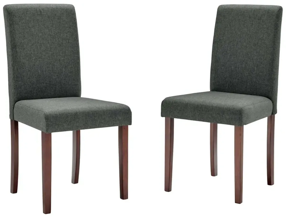 Prosper Upholstered Fabric Dining Side Chair Set of 2