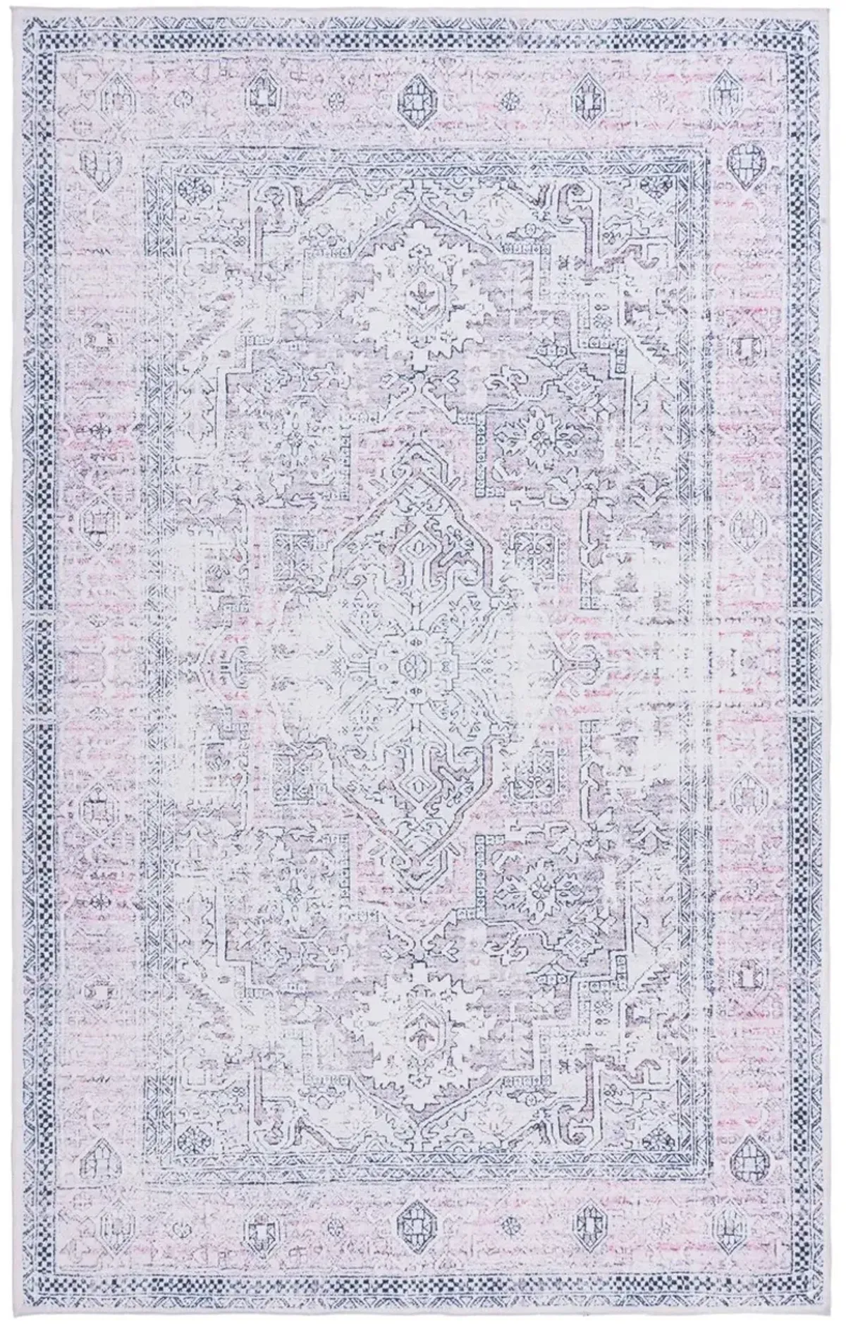 ARIZONA 223 Pink 3' X 5' Small Rectangle Rug